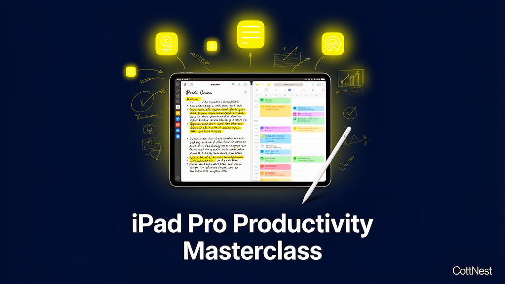 iPad Pro Productivity Masterclass — Work, Create & Go Paperless