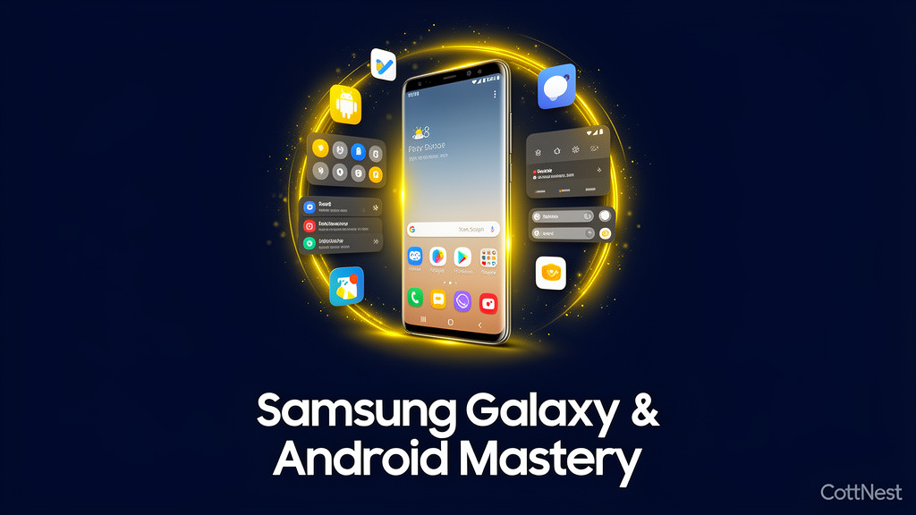 Samsung Galaxy & Android Mastery — Full Setup, Customization & Tips