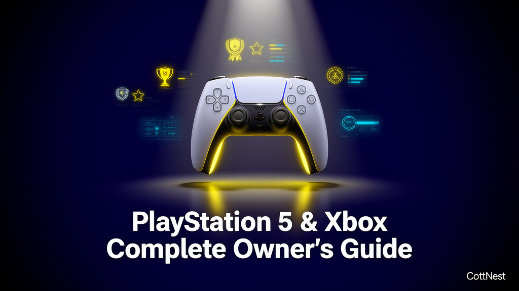 PlayStation 5 & Xbox Complete Owner's Guide — Setup, Settings & Performance Tips
