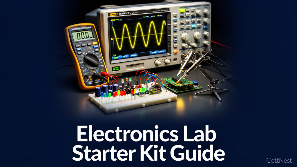 Electronics Lab Starter Kit Guide — Tools, Components & 25 Hands-On Projects