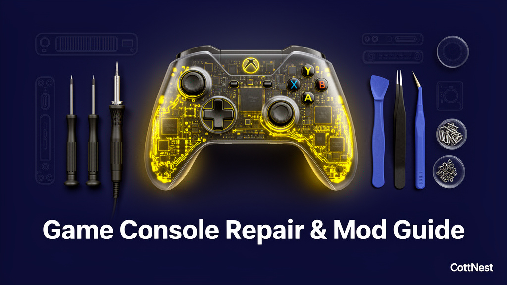 Game Console Repair & Mod Guide — PS5, Xbox & Nintendo Switch Fixes