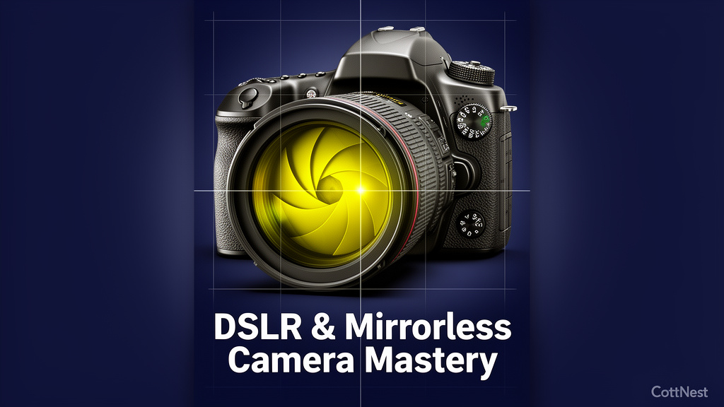 DSLR & Mirrorless Camera Mastery — Shoot Like a Pro from Day One